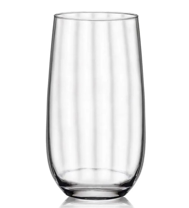 Jogo de 6 Copos de Cristal Long Drink 490 Ml Proper Effect