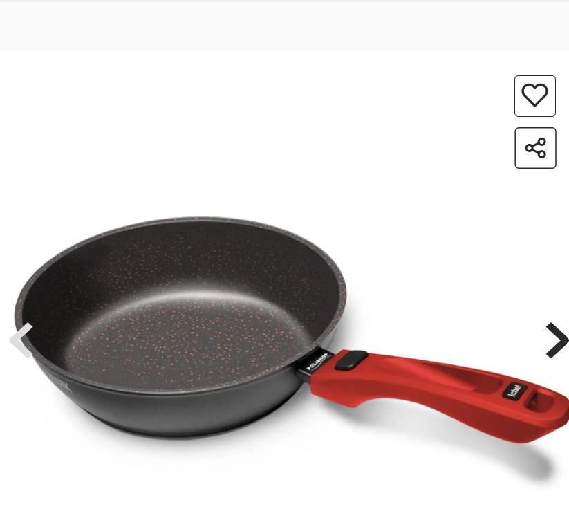 Panela Polishop Ichef Ultra Day By Day Shark Series Vermelha 28cm