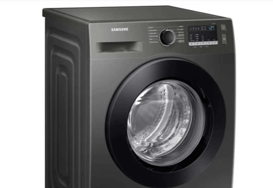 Lavadora Digital Inverter Samsung WW11T Inox 11kg